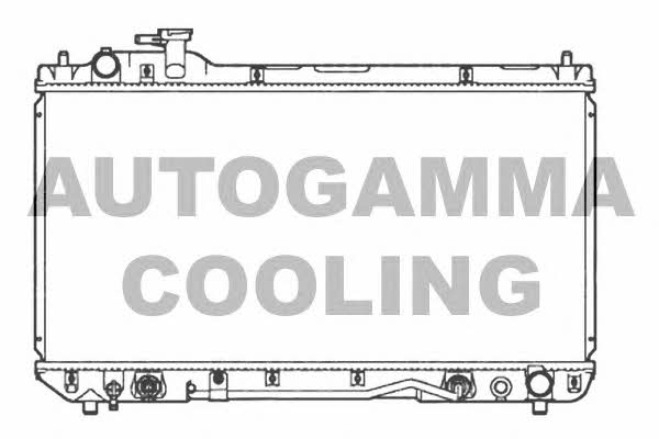 Autogamma 107189 Radiator, engine cooling 107189