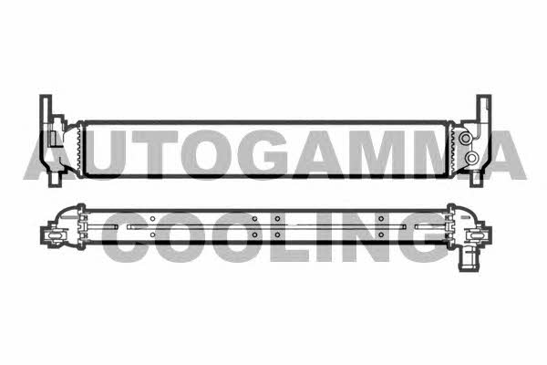 Autogamma 107200 Radiator, engine cooling 107200