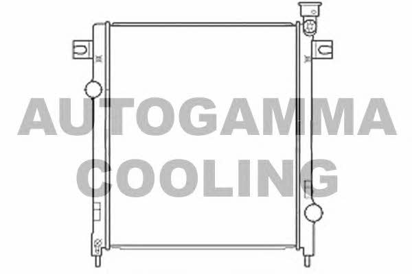 Autogamma 107219 Radiator, engine cooling 107219