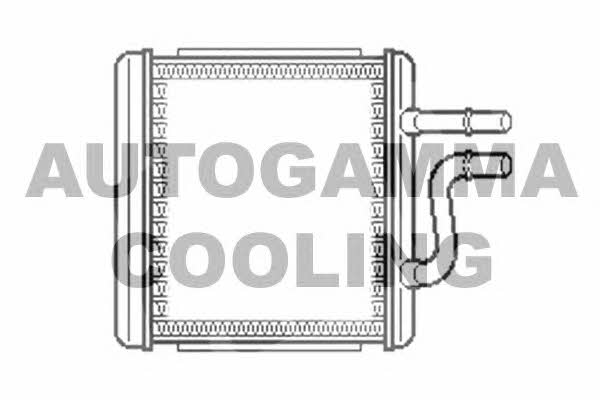 Autogamma 103966 Heat exchanger, interior heating 103966