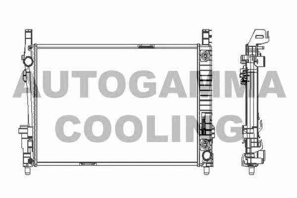 Autogamma 103994 Radiator, engine cooling 103994