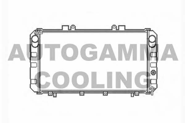 Autogamma 104022 Radiator, engine cooling 104022
