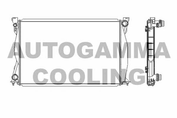 Autogamma 104029 Radiator, engine cooling 104029