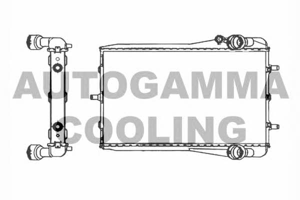Autogamma 104036 Radiator, engine cooling 104036