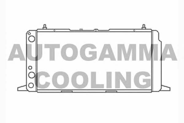 Autogamma 104037 Radiator, engine cooling 104037