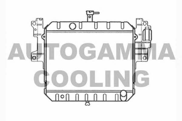 Autogamma 104039 Radiator, engine cooling 104039