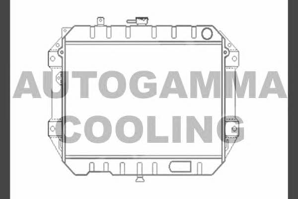 Autogamma 104040 Radiator, engine cooling 104040
