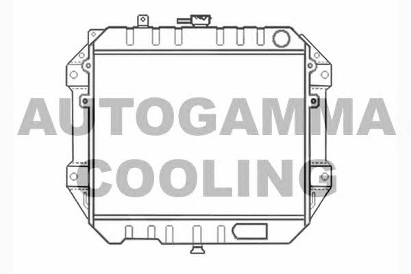 Autogamma 104041 Radiator, engine cooling 104041