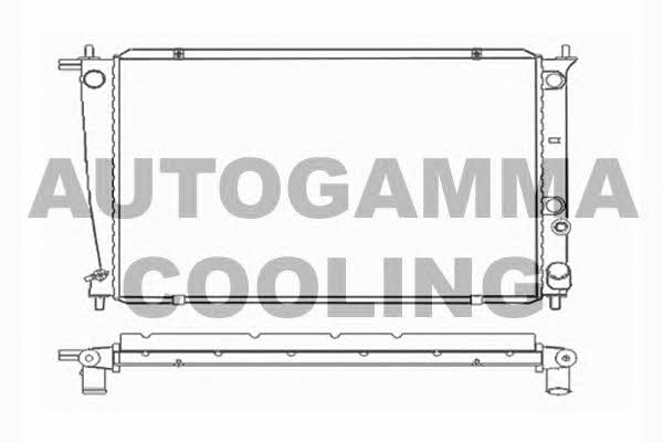 Autogamma 104046 Radiator, engine cooling 104046