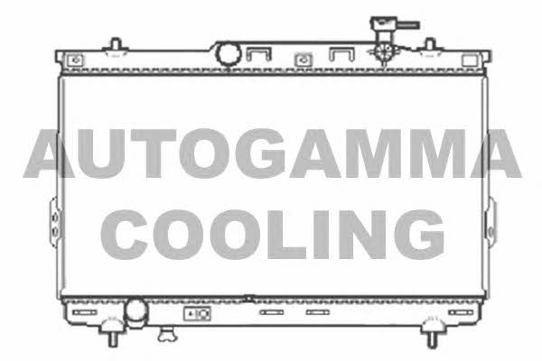 Autogamma 104069 Radiator, engine cooling 104069