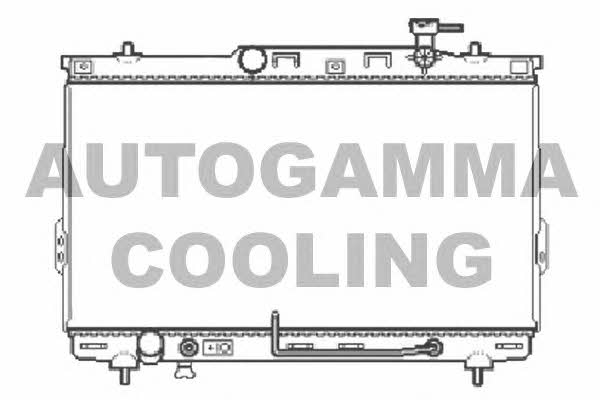 Autogamma 104070 Radiator, engine cooling 104070