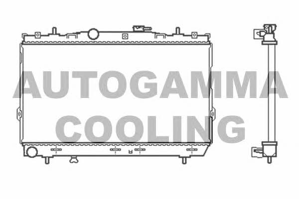 Autogamma 104083 Radiator, engine cooling 104083