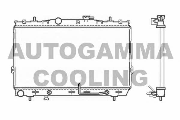Autogamma 104084 Radiator, engine cooling 104084
