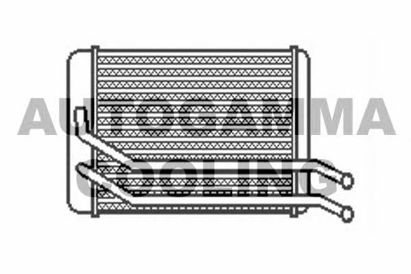 Autogamma 104086 Heat exchanger, interior heating 104086