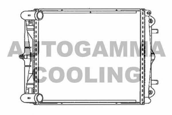 Autogamma 104114 Radiator, engine cooling 104114