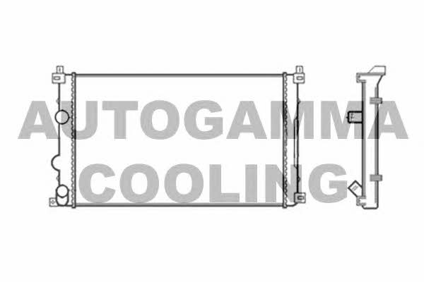 Autogamma 104117 Radiator, engine cooling 104117