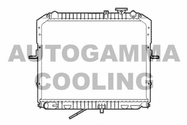 Autogamma 104120 Radiator, engine cooling 104120
