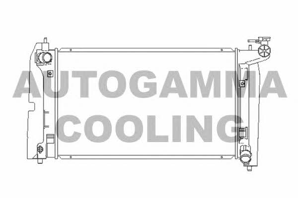 Autogamma 104126 Radiator, engine cooling 104126
