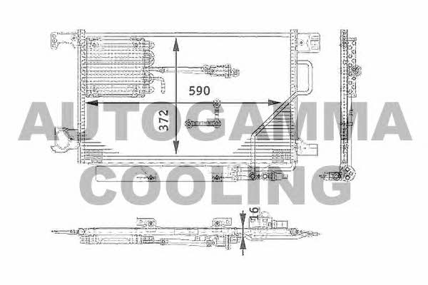 Autogamma 104127 Cooler Module 104127