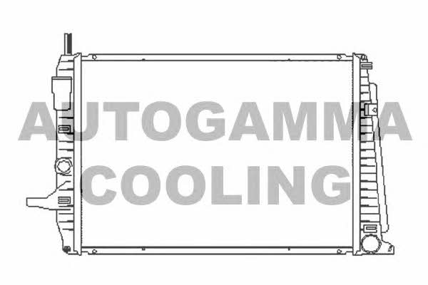 Autogamma 104137 Radiator, engine cooling 104137