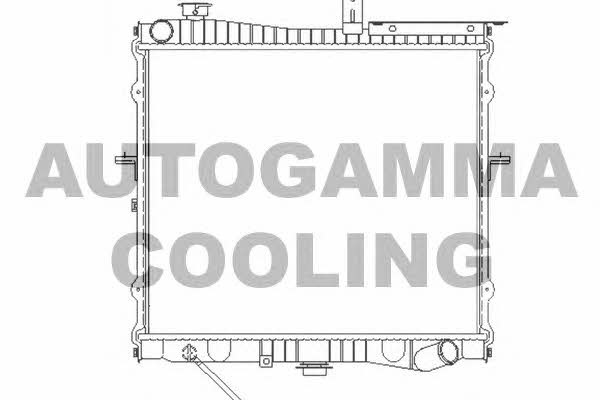 Autogamma 104139 Radiator, engine cooling 104139