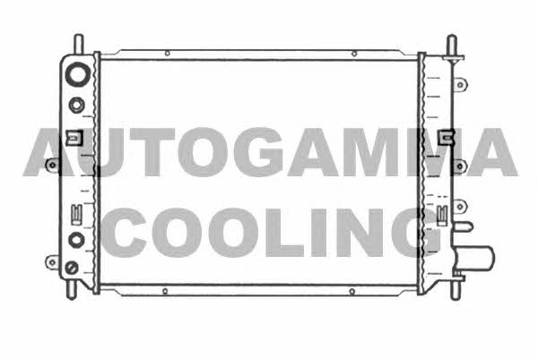 Autogamma 104144 Radiator, engine cooling 104144