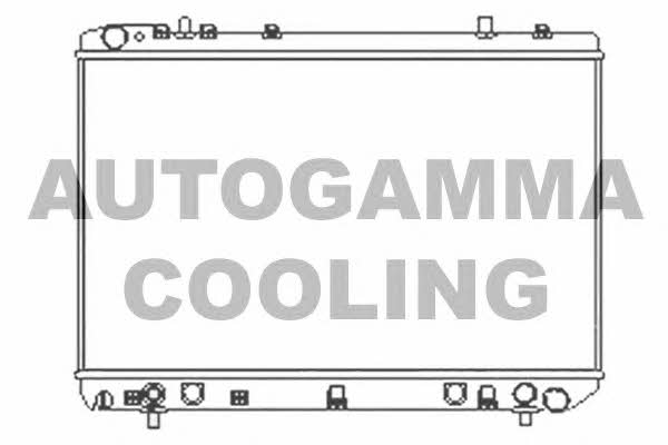 Autogamma 104159 Radiator, engine cooling 104159