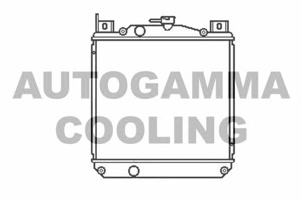 Autogamma 104160 Radiator, engine cooling 104160