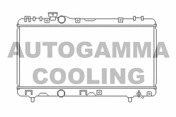 Autogamma 104162 Radiator, engine cooling 104162