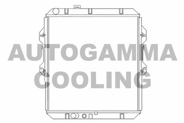Autogamma 104163 Radiator, engine cooling 104163