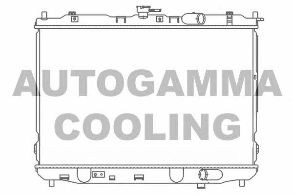 Autogamma 104173 Radiator, engine cooling 104173