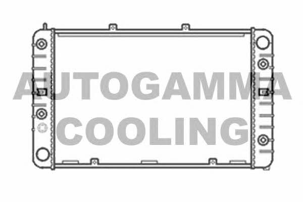 Autogamma 104185 Radiator, engine cooling 104185