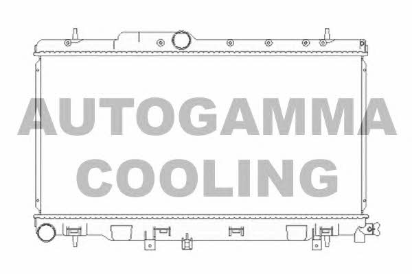 Autogamma 104187 Radiator, engine cooling 104187