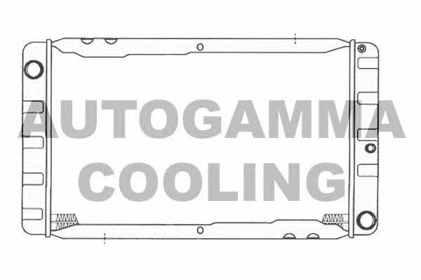 Autogamma 104199 Radiator, engine cooling 104199