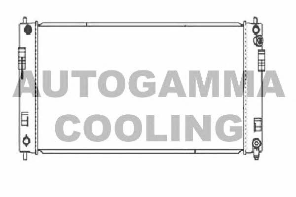 Autogamma 107231 Radiator, engine cooling 107231