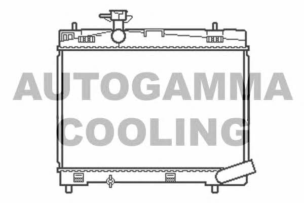 Autogamma 107242 Radiator, engine cooling 107242