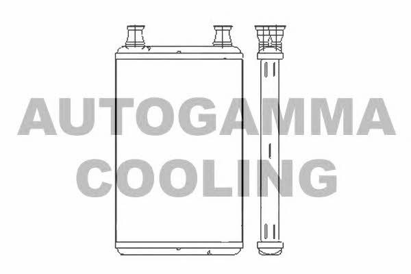 Autogamma 107260 Heat exchanger, interior heating 107260
