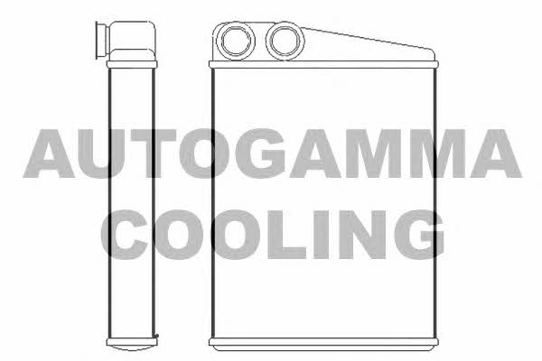 Autogamma 107274 Heat exchanger, interior heating 107274