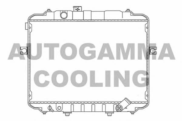 Autogamma 107324 Radiator, engine cooling 107324