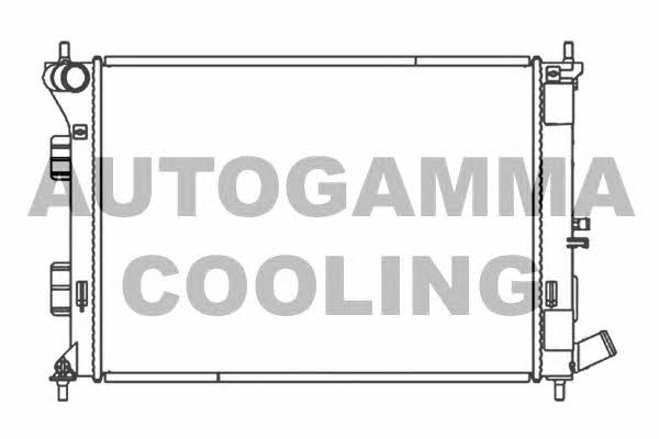 Autogamma 107331 Radiator, engine cooling 107331