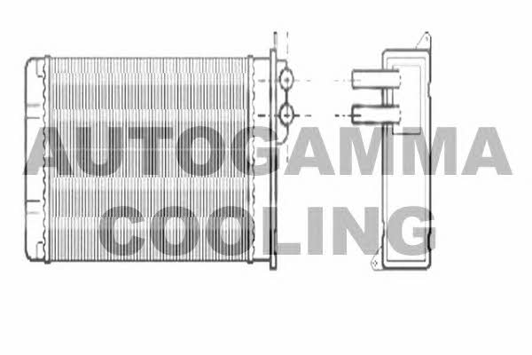Autogamma 104243 Heat exchanger, interior heating 104243