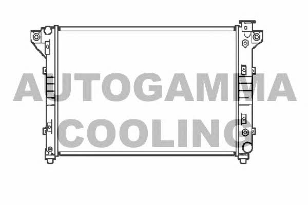 Autogamma 104259 Radiator, engine cooling 104259