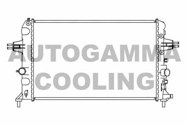 Autogamma 104300 Radiator, engine cooling 104300