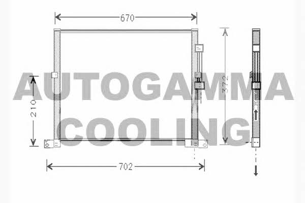 Autogamma 104301 Cooler Module 104301