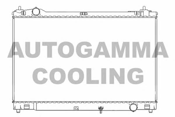 Autogamma 107228 Radiator, engine cooling 107228