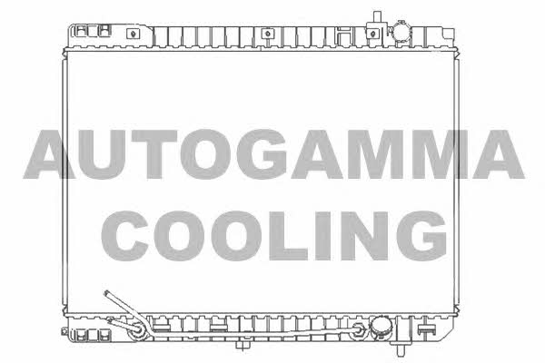 Autogamma 107382 Radiator, engine cooling 107382