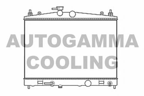 Autogamma 107458 Radiator, engine cooling 107458