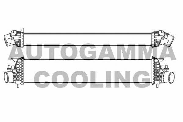 Autogamma 107508 Intercooler, charger 107508