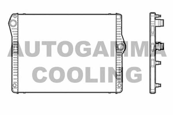 Autogamma 107409 Radiator, engine cooling 107409