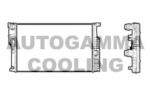 Autogamma 107407 Radiator, engine cooling 107407